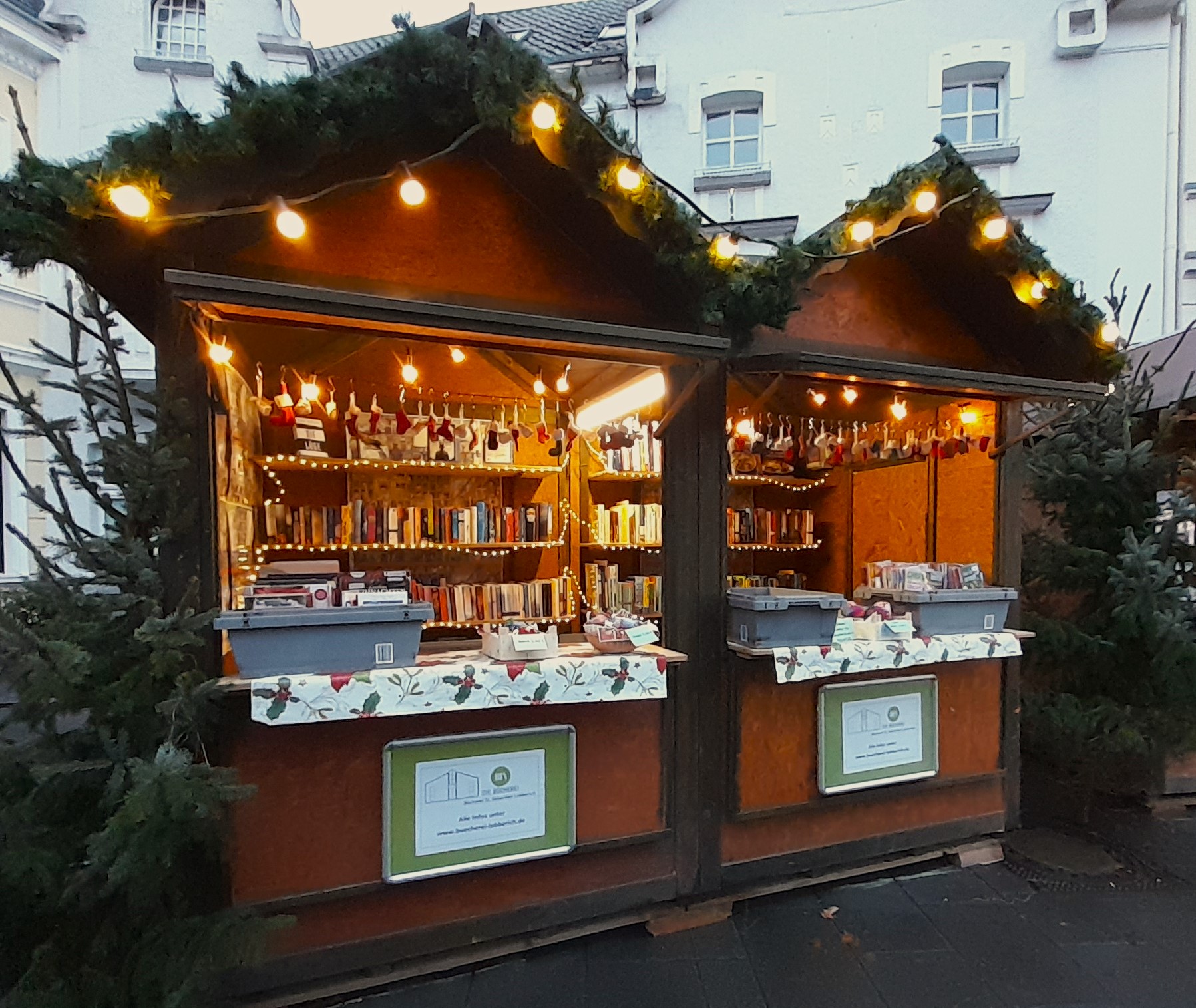 Unser Marktstand im vergangenen Jahr (c) privat